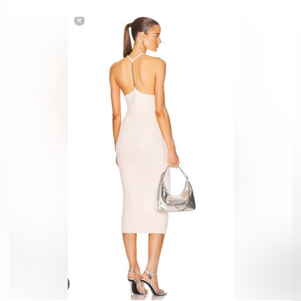 HELMUT LANG
Beaded Rib Midi Dress